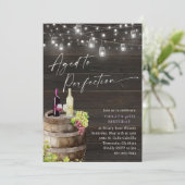 ヴィン素朴ヤードワイン誕生日、完全熟成 招待状 (スタンド正面)