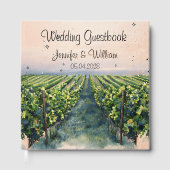 ヴィン素朴ヤード目的地イタリア結婚ズ ゲストブック (正面)