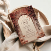 ヴィン素朴ヤード結婚アーチウェイ 招待状