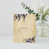 ヴィン結婚ヤード素朴ズ、水彩色、ありがとう サンキューカード (スタンド正面)