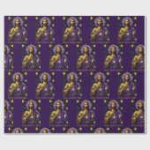 ヴィヴァクリストレイカトリック王イエスキリスト ラッピングペーパー (フラット)