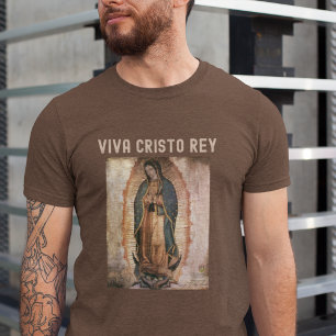 ヴィヴァクリストレイグアダルーペの我々の女性 Tシャツ