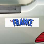 ヴィヴァフランス！ バンパーステッカー (車上)