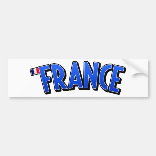 ヴィヴァフランス！ バンパーステッカー (正面)