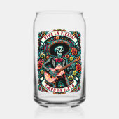 ヴィヴァラフィエスタ！シンコデマヨデザイン ガラス缶 (正面)