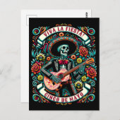 ヴィヴァラフィエスタ!シンコデマヨデザイン ポストカード (正面/裏面)