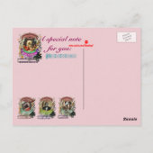 ヴィヴァルディーニ 面白い鹿の子 ヴィヴァルディ ポストカード (裏面)