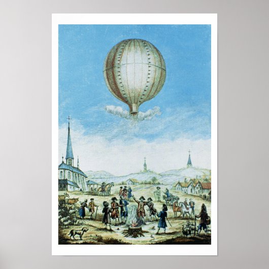 ヴィヴァレのアンノナイの景色と最初の飛行 ポスター (正面)