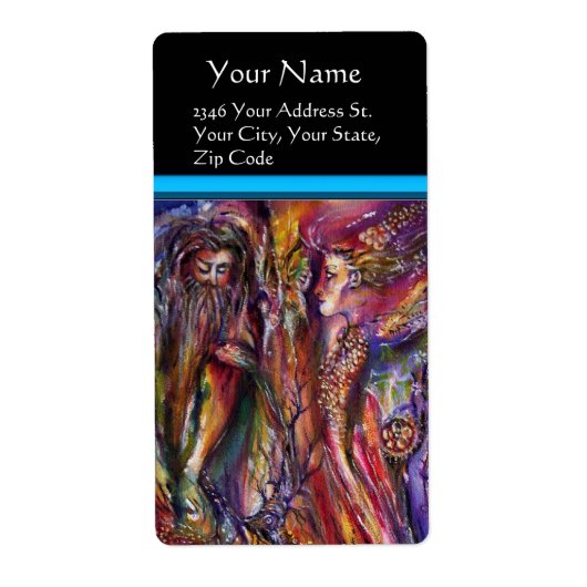 ヴィヴィアンとメルリン ラベル (正面)