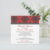 ヴィヴィアン・ダマスク ブライダルシャワー 招待状 (スタンド正面)