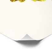 ヴィヴィヴィッドサンフラワーボタニカルアートデザイン ポスター (コーナー)