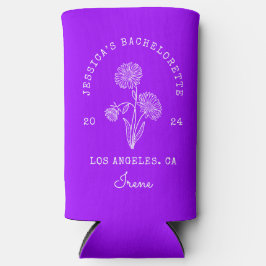 ヴィヴィヴィッドバイオレットバチェロレッテ9月誕生月 スリム缶クーラー