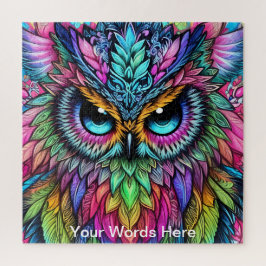 ヴィヴィヴィッドレインボーネオンサイケデリック自然&野生生物 ジグソーパズル