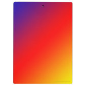 ヴィヴィヴィッドレインボーワールドグレスト先生2リーネス文字 クリップボード (裏面)