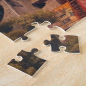 ヴィヴィヴィッド中世ファンタジーシティ ジグソーパズル (側面)