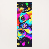 ヴィヴィヴィヴィッドカニーブスデザイン ヨガマット (裏面)