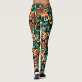 ヴィヴィヴィヴィリー地方ポップ・アートのファッションレギンス レギンス (裏面)