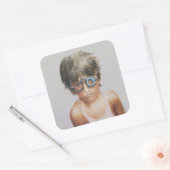 ヴィヴェカナンダでのアイテスト スクエアシール (封筒)