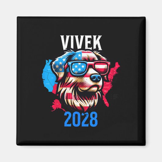 ヴィヴェーク・ラマスワミ 2028 大統領選挙 共和党 マグネット (正面)