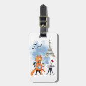 ヴィヴラフランスアクリルラゲッジタグ ラゲッジタグ (正面縦)