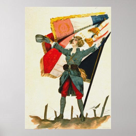 ヴィヴラフランス1918 ポスター (正面)