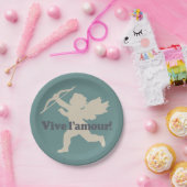 ヴィヴラモールキューピッド紙プレート ペーパープレート (パーティー)