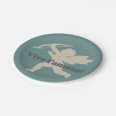 ヴィヴラモールキューピッド紙プレート ペーパープレート (アングル)