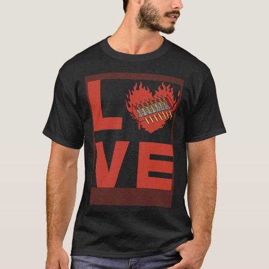 ヴィーガンに反対する+肉+格言 1 Tシャツ (正面)
