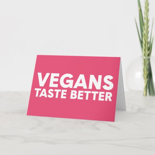 ヴィーガンへの訴え 招待状 (正面)