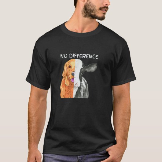 ヴィーガンも菜食主義者も同じ Tシャツ (正面)