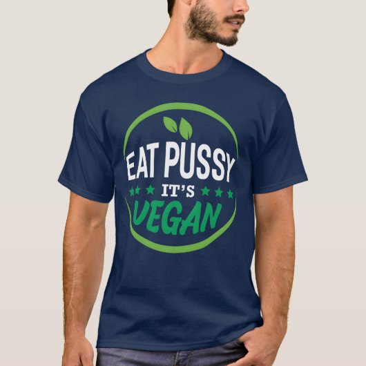 ヴィーガンギフト 猫舐め Tシャツ (正面)