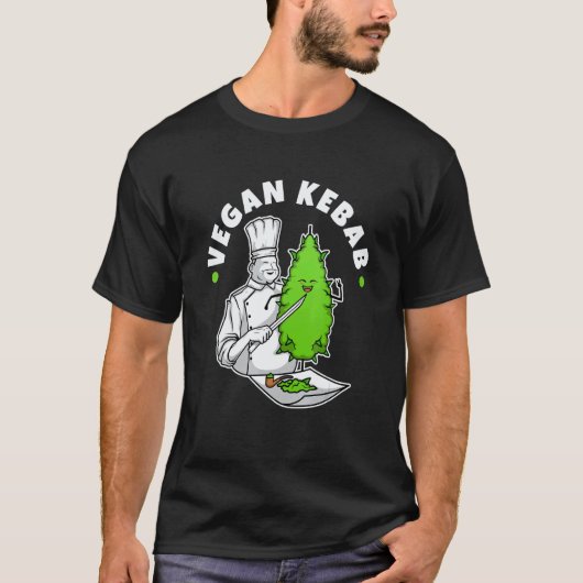 ヴィーガンケバブ ウィード Tシャツ (正面)