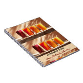 ヴィーガンジュース写真栄養士メモパーソナライズド ノートブック (右側)