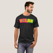 ヴィーガンスクエアード ファミリー Tシャツ (正面フル)