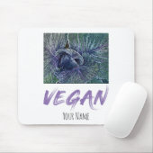 ヴィーガンレッドキャベツヴィンテージギフト マウスパッド (マウス)