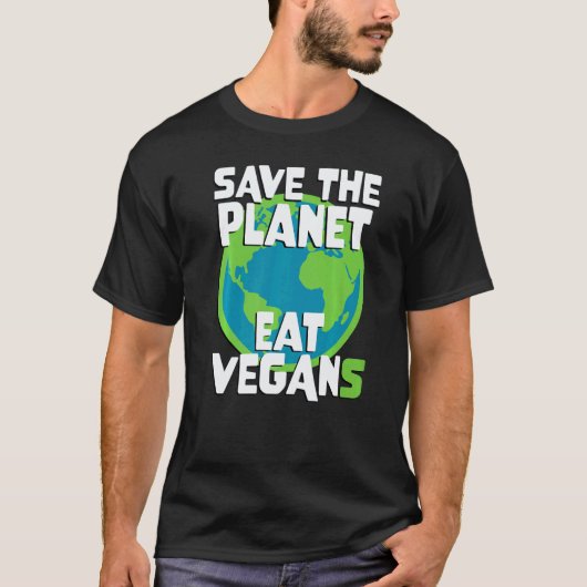 ヴィーガン食 Tシャツ (正面)