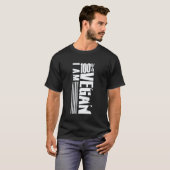 ヴィーガン100% Tシャツ 菜食主義者 ヴィーガン プラントベース (正面フル)