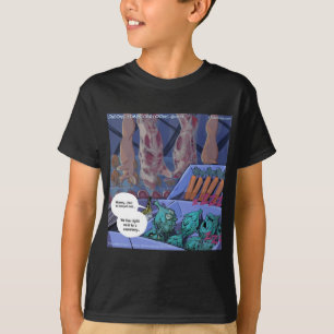 ヴィーガン おもしろ グロサリー墓場 Tシャツ