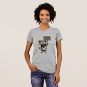 ヴィーガン・アナーキー - 反逆の牛の抗議 Tシャツ (正面フル)
