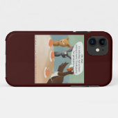 ヴィーガン・サンクスギビング ジョーク iPhone 5/5s カーケース Case-Mate iPhoneケース (裏面(横))