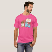 ヴィーガン+ベジタリアン+フード+大豆ミルク+スペイン Tシャツ (正面フル)