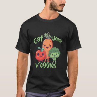 ヴィーガン ベジタリアン 健康食品 野菜 Tシャツ