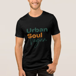 ヴィーガン ミニマリスト 健康 ウェルネス 都市的スピリット トライブレンドTシャツ