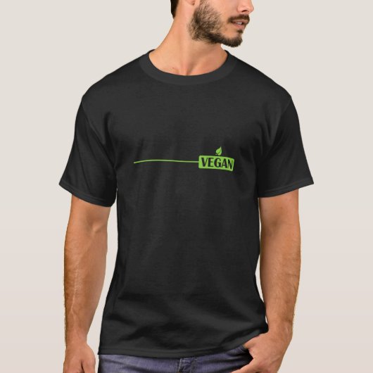 ヴィーガン+ミニマリスト Tシャツ (正面)