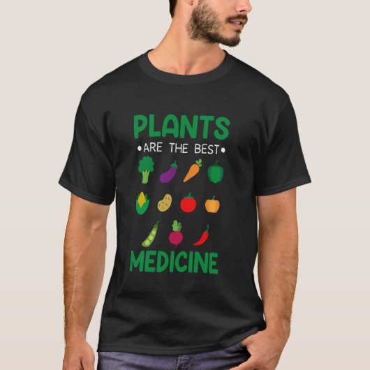 ヴィーガン+メディカル+オーガニックフード+草食動物+ベジタリアン F Tシャツ (正面)