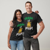 ヴィーガン+猫ママ+ベジタリアン+野菜+フード グラフィック Tシャツ (ユニセックス)