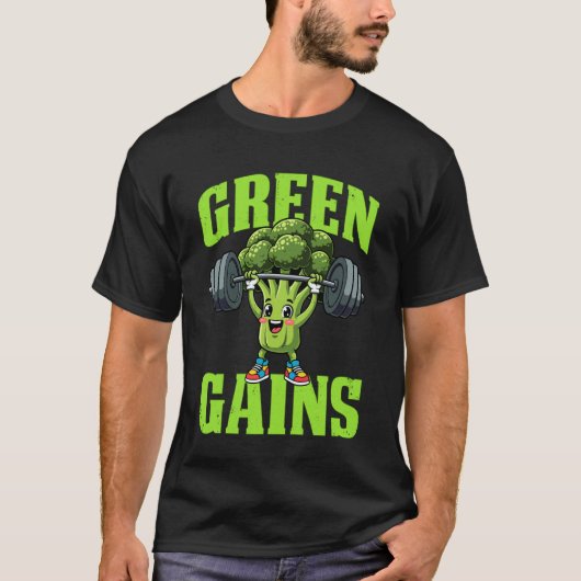 ヴィーガン - 緑の進歩 Tシャツ (正面)