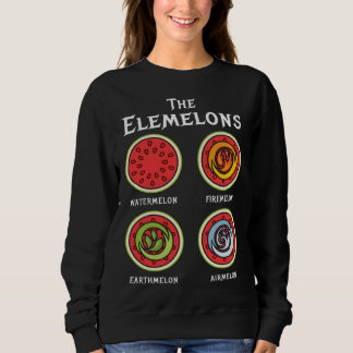 ヴィーガン 菜食主義者 自然保護 Elemelons スウェットシャツ