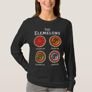 ヴィーガン 菜食主義者 自然保護 Elemelons Tシャツ