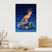 「ヴィーナスが戻ってきた」キャンバスアート ポスター (キッチン)